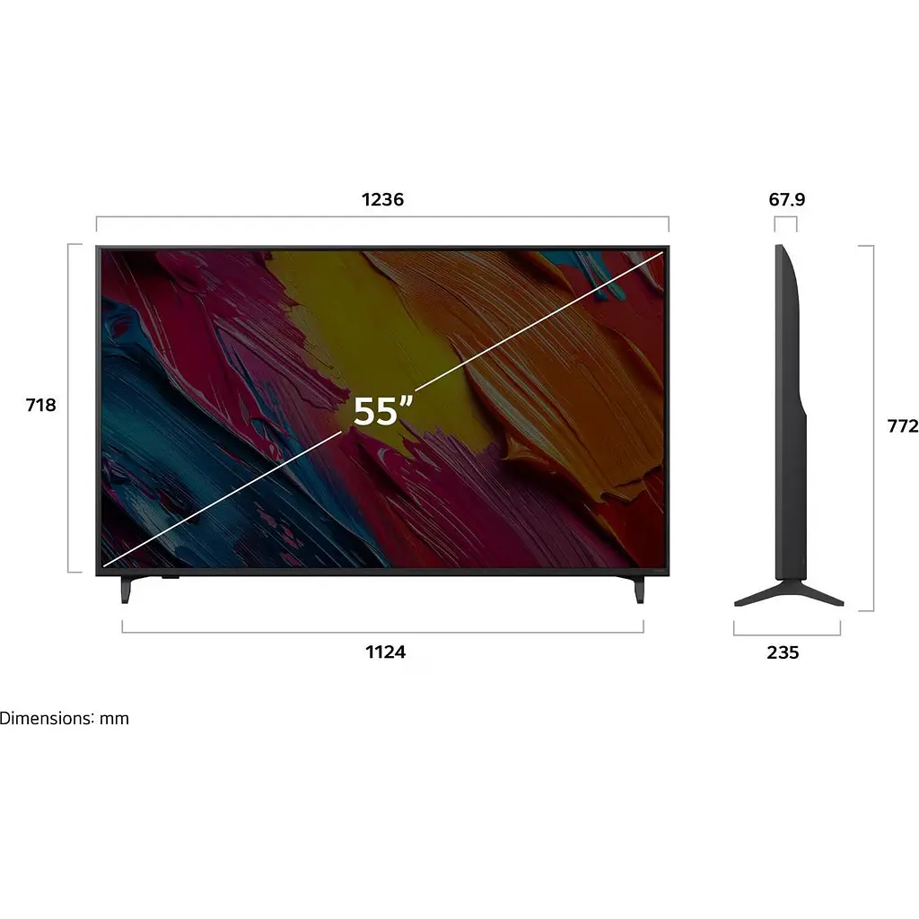 Телевізор LG AI 70 55` QNED UHD 4K (55QNED70A6A) UA [143928] - фото 6