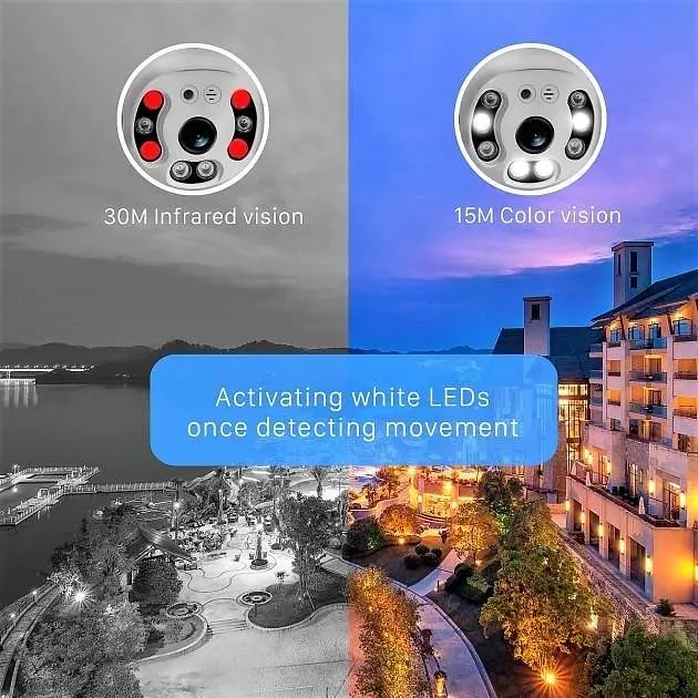 Камера відеоспостереження XPRO PTZ N4 WIFI 4MP кут огляду 355° (41814-PTZ N4 WIFI 4MP_1109) - фото 6