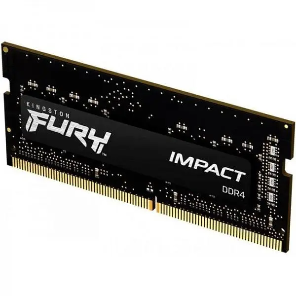 Пристрій для ноутбуків Kingston Fury 8 GB SO-DIMM DDR4 3200 MHz Impact (KF432S20IB/8) - фото 2