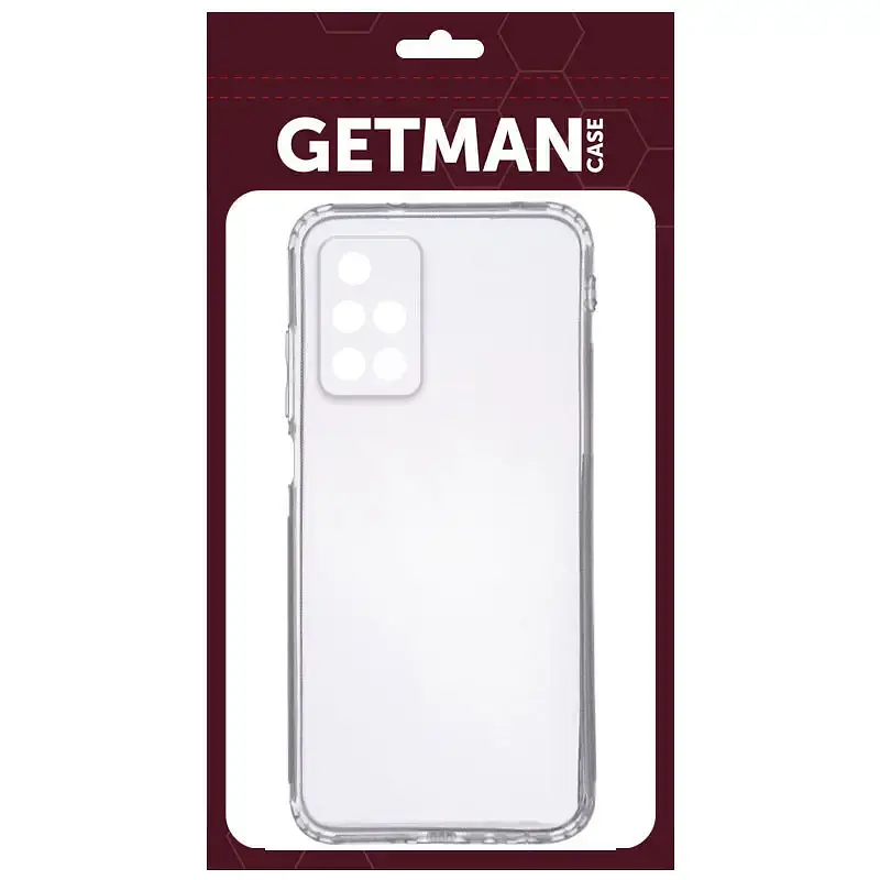 Чохол-накладка GETMAN Case для Xiaomi Redmi 10/Note 11 4G [Clear] [66765] - фото 2