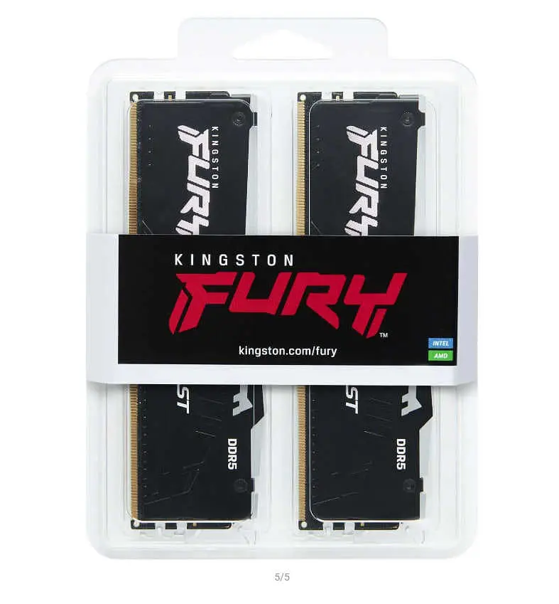 Оперативна пам'ять Kingston FURY 64 GB (2x32GB) DDR5 5600 MHz Beast RGB (KF556C40BBAK2-64) - фото 4