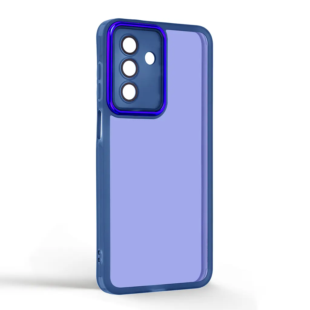 Защитный чехол для Samsung Galaxy A17 4G (A175), Shade, синий, TPU+PC, матовый, защита всего корпуса, панель-накладка, противоударный, с большими бортами, амортизирует удары при падениях, ArmorStandart (ARM87076) - фото 2