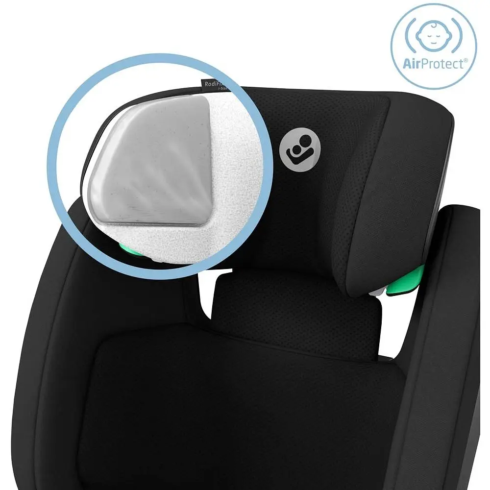 Автокресло Maxi-Cosi RodiFix S i-Size Basic Black, черное (8801870110) - фото 12