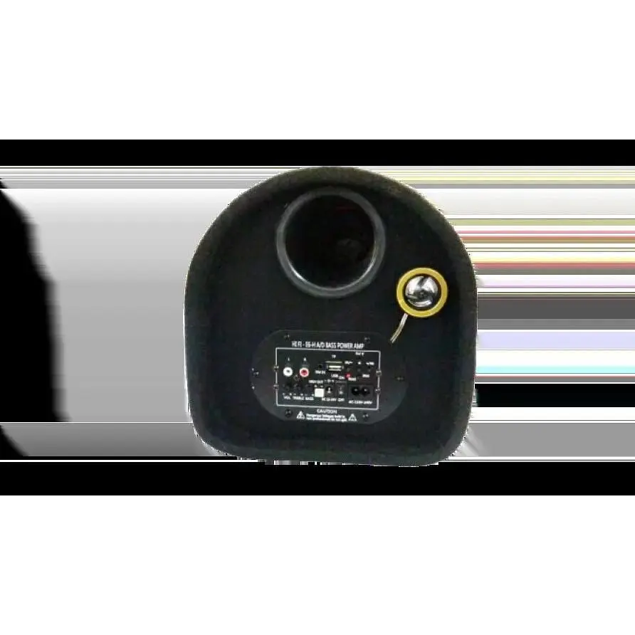 Акустична система ZPX активний сабвуфер бочка 8 см 800W + Bluetooth чорна (ZX 8CM_6043) - фото 4