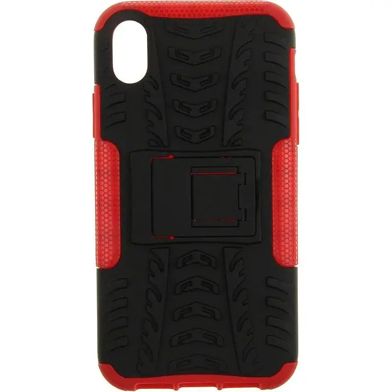 Чохол-накладка Toto Dazzle Kickstand 2 in 1 Case Apple iPhone XR Red - фото 4