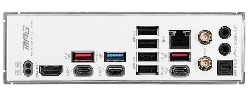 Материнська плата MSI MPG B850 EDGE TI WIFI (MPG B850 EDGE TI WIFI) (Socket AM5, AMD B850, ATX) - фото 4
