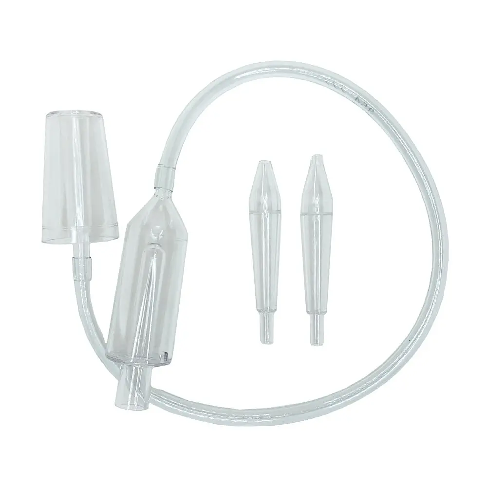 Аспіратор назальний Здоровий малючок механічний для носа новонароджених дітей дитячий дорослих ручний соплевідсмоктувач слизу чистий носик з носа сопель  - фото 2