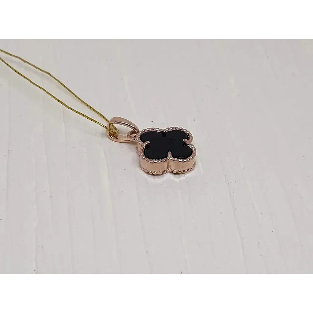 Золота підвіска Платон Конюшина з агатом. 1П126/67Б - фото 3