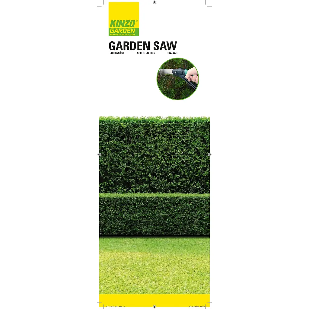 Пила садова Kinzo Garden складана - фото 3