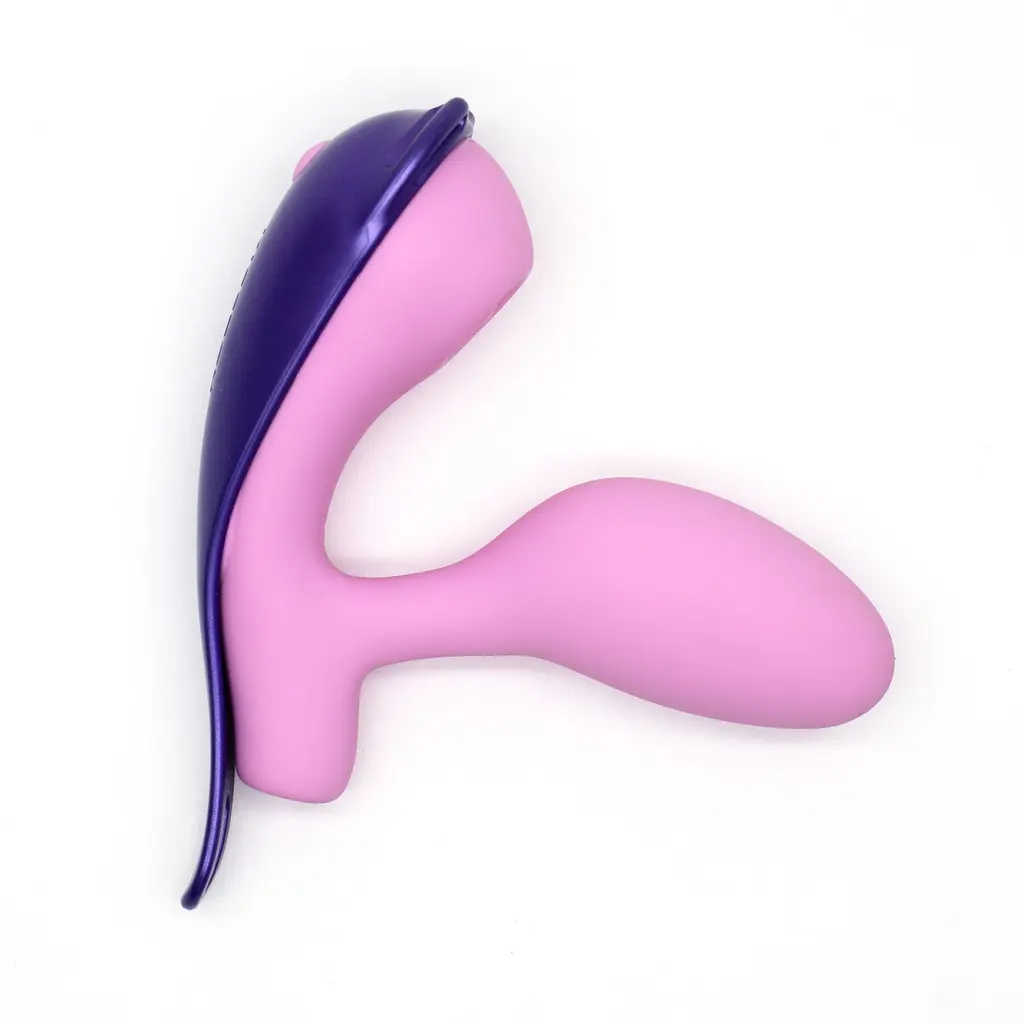 Смарт-віброяйце зі стимуляцією клітора KISSTOY Viosecret Pro, реагує на стискання, пояс для кріплення - фото 3