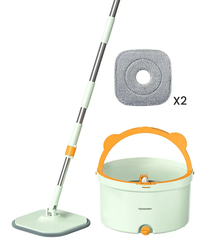 Комплект швабры и ведра CoolMop Happy Flat Spin (CW006) - фото 3
