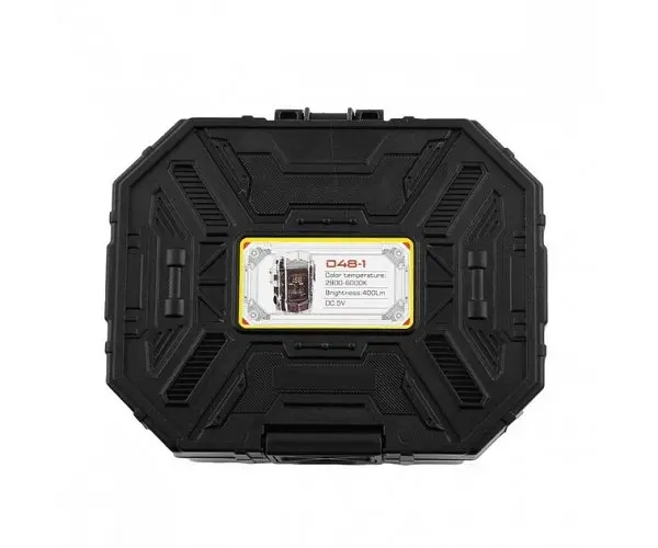 Фонарь Grand D48-1 LED аккумуляторный с зажигалкой черный - фото 2