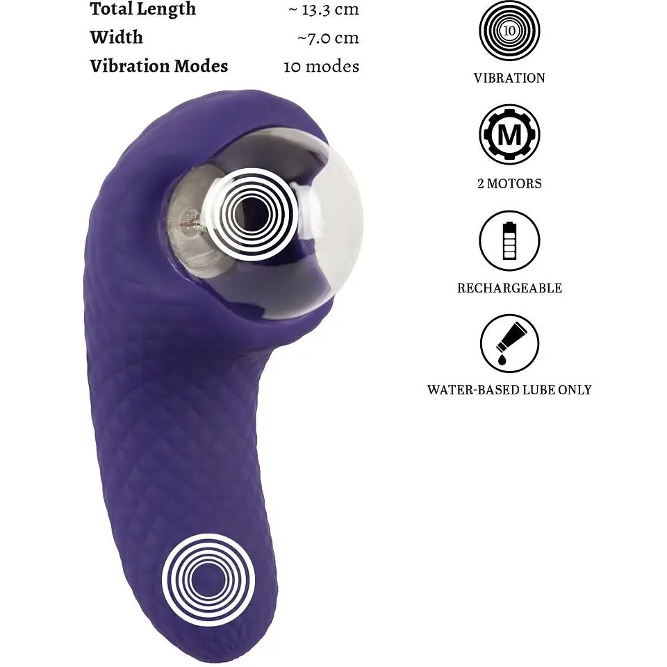 Мінівібратор Beau coeur Zanto Plasma Vibrat - фото 12