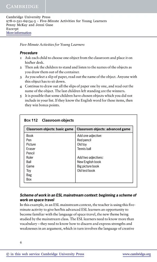 Five-Minute Activities Young Learners - Пенні Маккей - фото 7