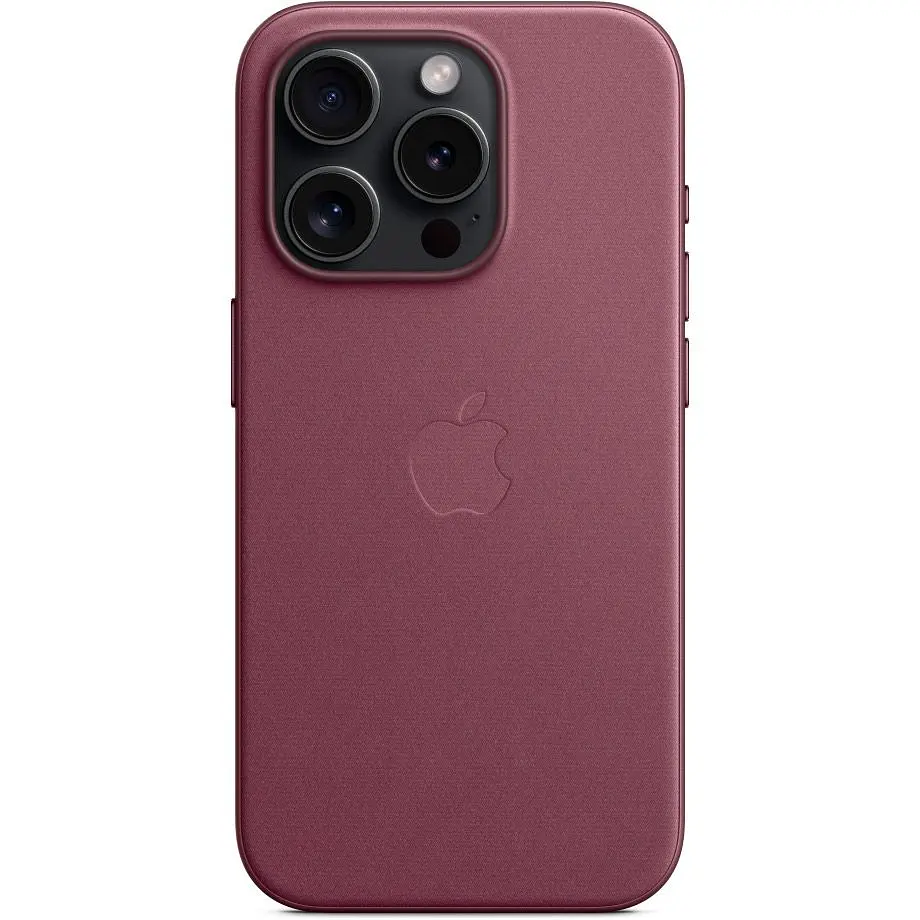 Чохол Apple FineWoven Case with MagSafe для iPhone 15 Pro Mulberry (MT4L3ZM/A) [92960] - фото 4