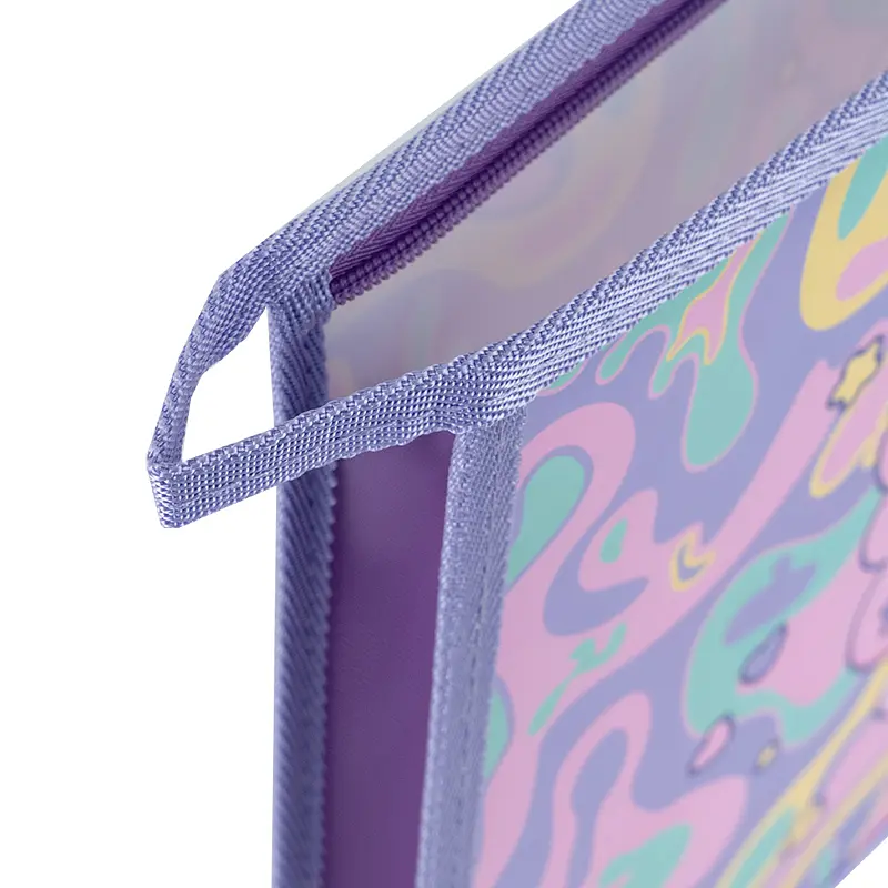 Папка на блискавці Kite Rainbow Catcorn A4+ ( K24-428-1) - фото 4