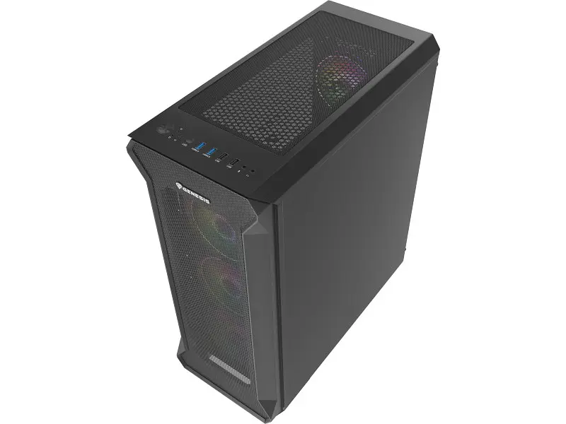 Корпус Genesis Irid 505 V2 ARGB Black (NPC-1518) - фото 4
