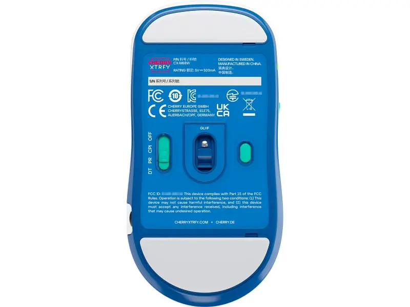 Миша Cherry Xtrfy M68 Wireless White (CX-M68W-WHITE) - фото 7
