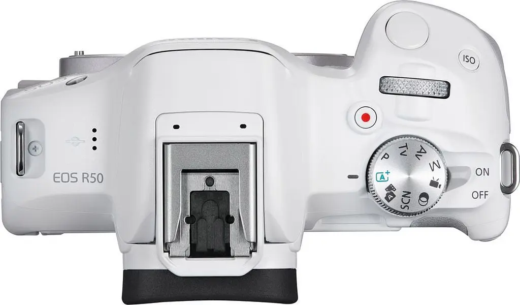 Бездзеркальний фотоапарат Canon EOS R50 Kit RF-S 18-45mm f4.5-6.3 IS STM White (5812C013) [88977] - фото 7