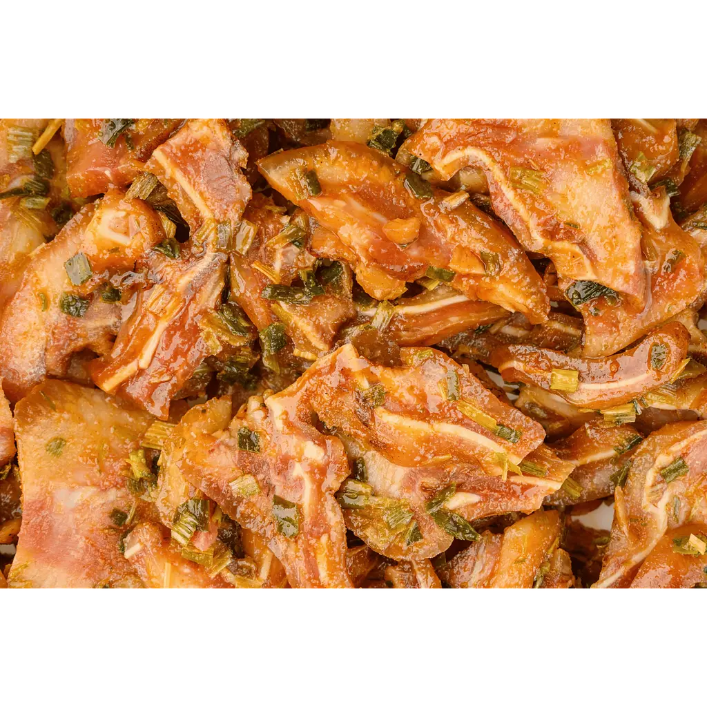 Ушки свиные маринованные с чесноком и зеленым луком Meat Chips 1500г - фото 2