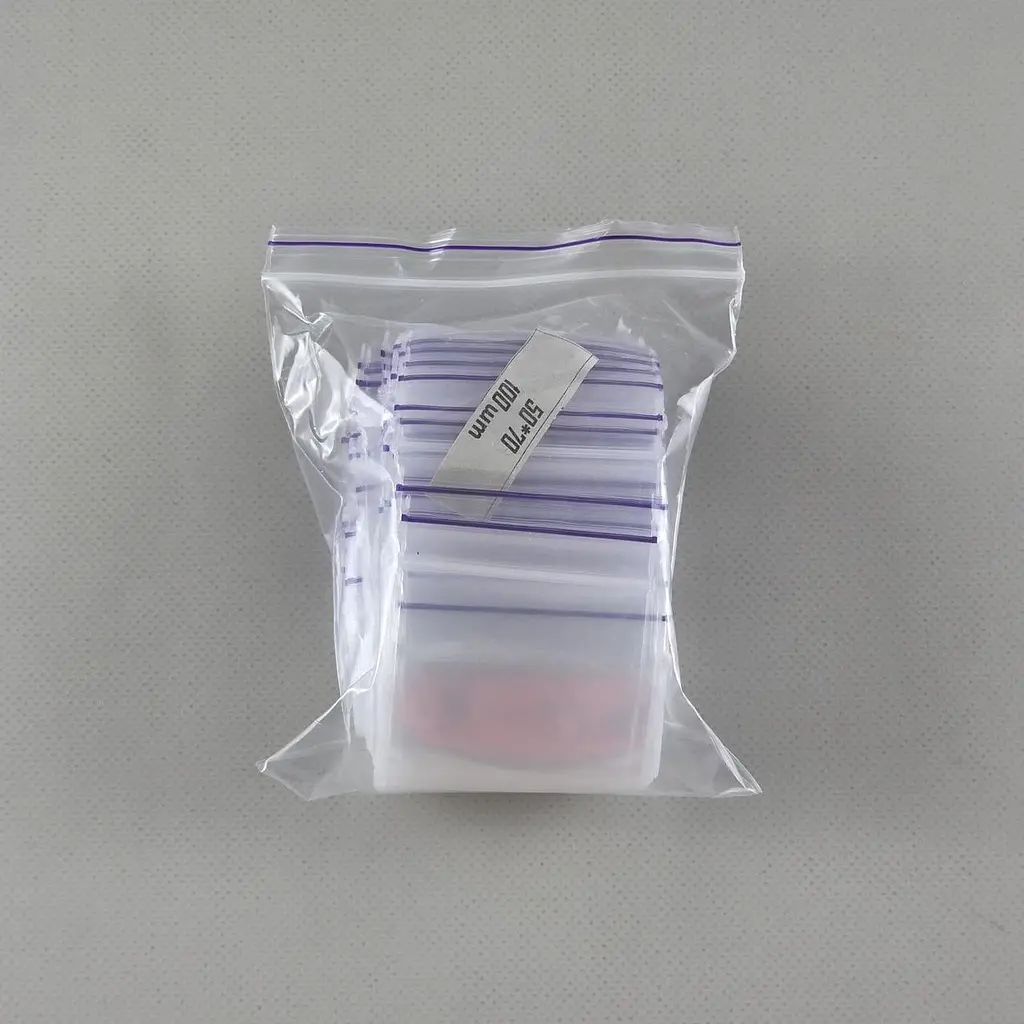 Пакети Zip-Lock прозорі 5x7 см, 100 шт, поліетиленові пакети із застібкою - фото 3