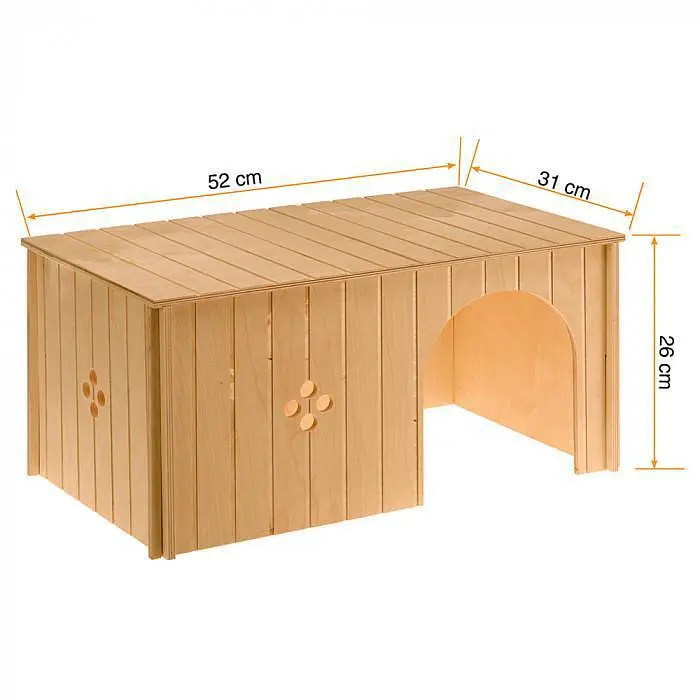 Домик для кроликов Ferplast SIN MAXI - фото 2