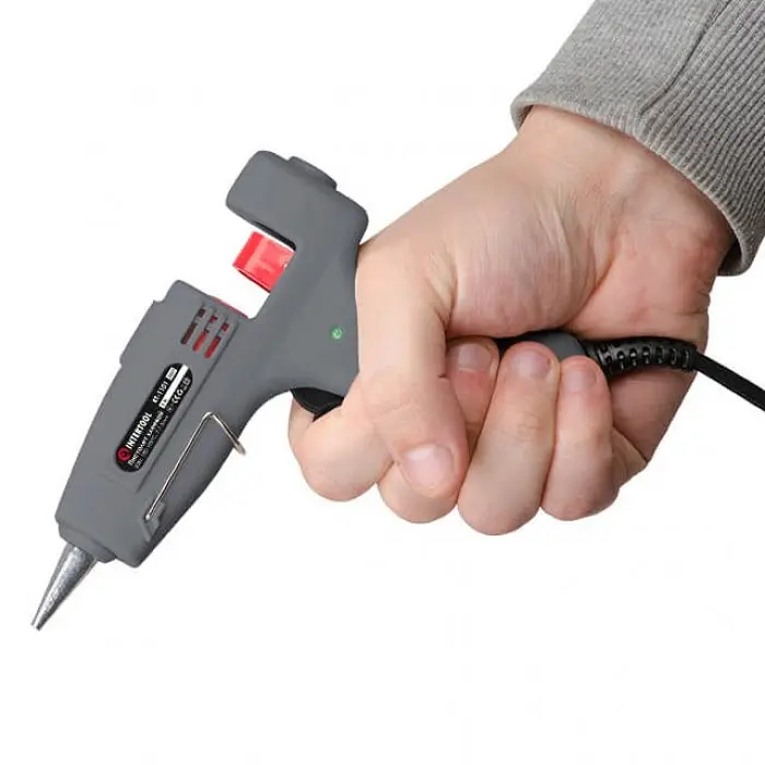 Клейовий пістолет Intertool RT-1101, 20-65 Вт, 7-7.5 мм, 180-195 °C, з вимикачем - фото 5