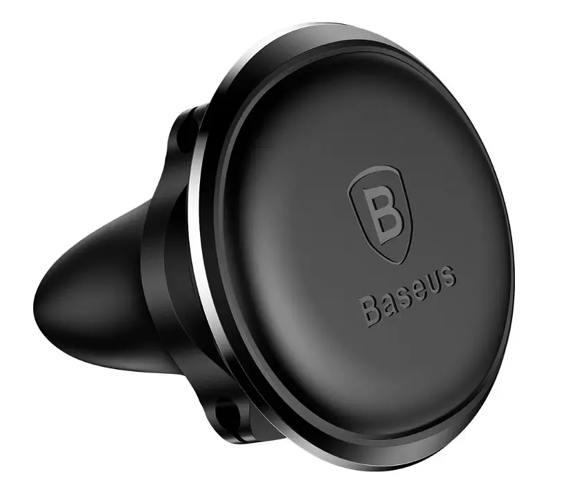 Автоутримувач Baseus Magnetic Air Vent Car Mount With Cable Clip Black (SUGX020001) - фото 4