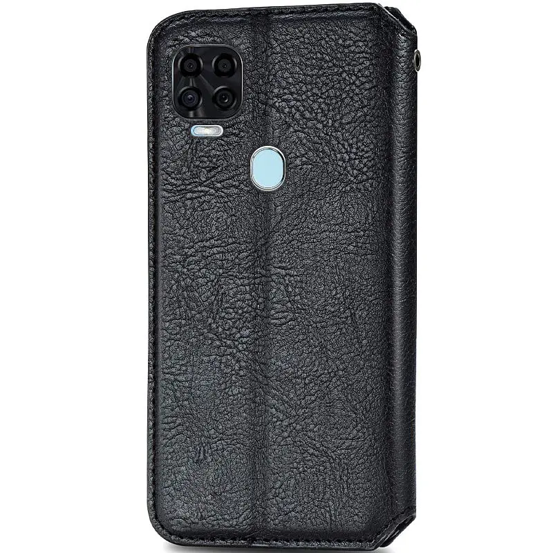 Шкіряний чохол-книжка GETMAN Cubic (PU) для ZTE Blade v2020 Чорний - фото 2