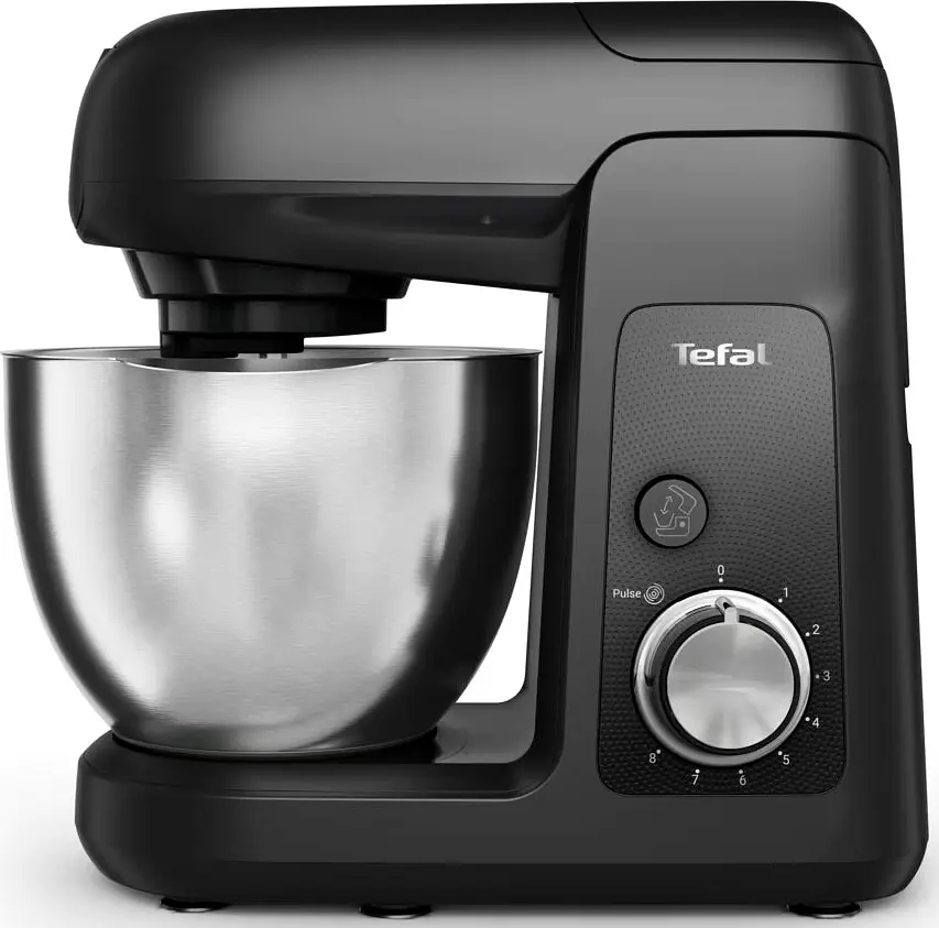 Кухонна машина Bake Partner 1100Вт, чаша-метал, корпус-пластик, насадок-6, чорний Tefal kuh0015189 - фото 6
