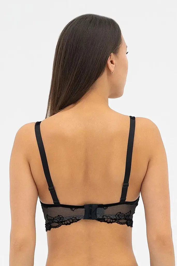 Жіночий топ VIOLETTA 016 07 02 Effetto Lingerie чорний 40/M - фото 2