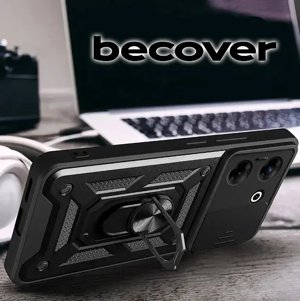 Панель BeCover Military для Tecno Camon 20 Pro (CK7n) Black (710003) - фото 4