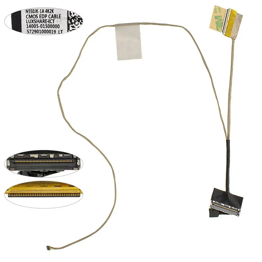 Шлейф матрицы для ноутбука ASUS (n550jk-1a 40pin) (14005-01500000)