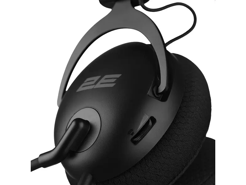 Навушники з мікрофоном 2E HG310 V2 Black (HG310V2-BK) - фото 5