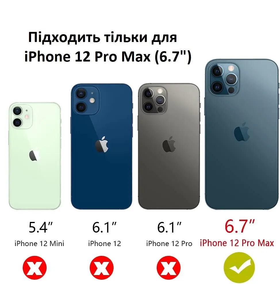 Чохол протиударний ZAGG Gear4 Rio Snap MagSafe для iPhone 12 Pro Max (6.7") Black - фото 2