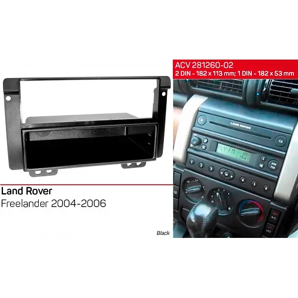 Перехідна рамка Land Rover Freelander ACV 281260-02 - фото 4