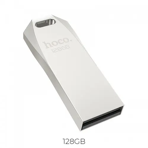 Флешка металева Hoco UD4 128 GB Intelligent high-speed USB flash drive - фото 2
