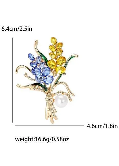 Брошь пшеница букет два колоска колосок символ Украины - фото 3