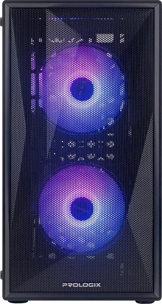 Корпус ProLogix E102 Tempered GlassMesh Black (E102) Без БП - фото 8
