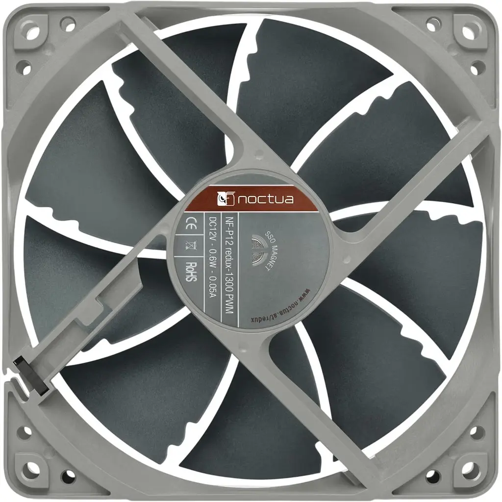 Корпусний вентилятор Noctua NF-P12 redux-1300 PWM [168405] - фото 3