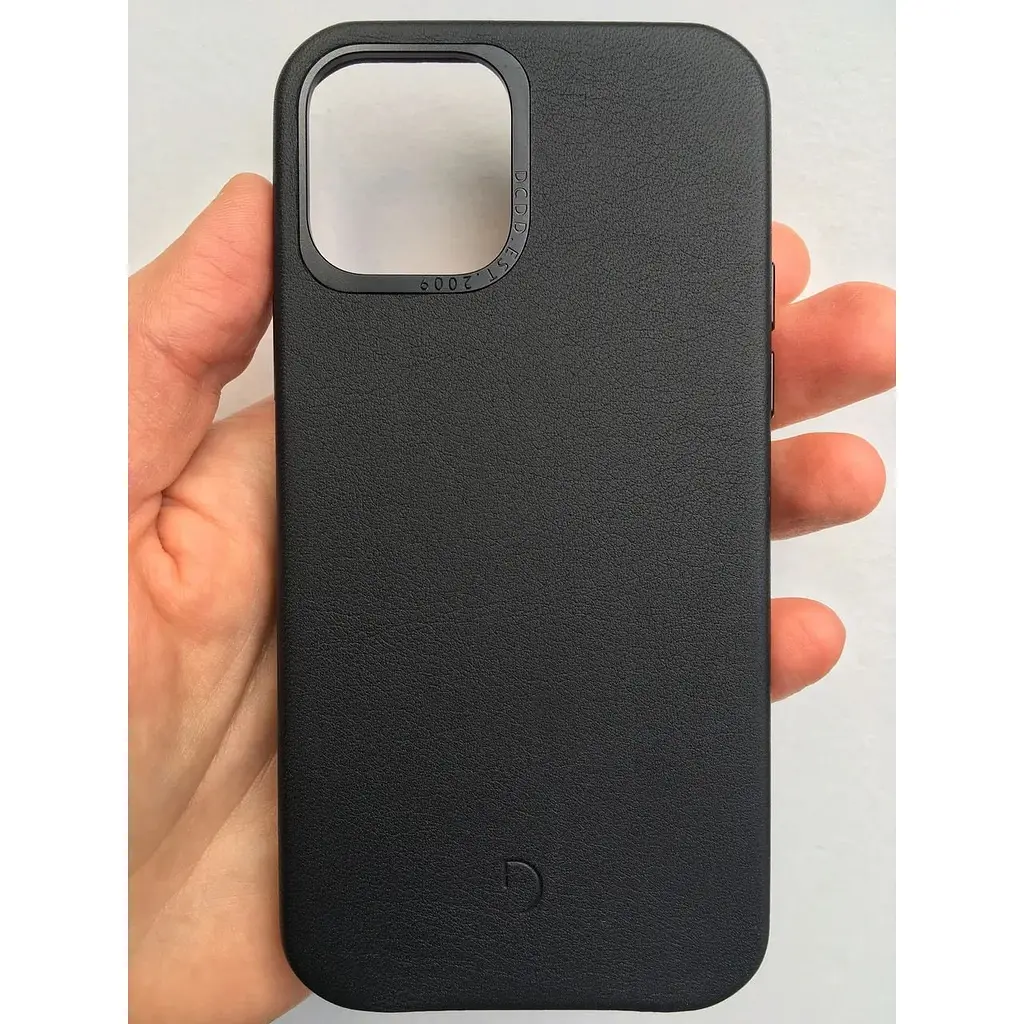 Оригінальний шкіряний чохол Decoded Leather Case для Apple iPhone 12 Pro (6.1") Black - фото 7