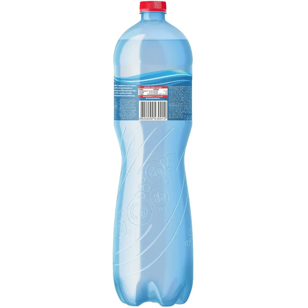 Мінеральна вода Миргородська сильногазована 1.5 л - фото 2