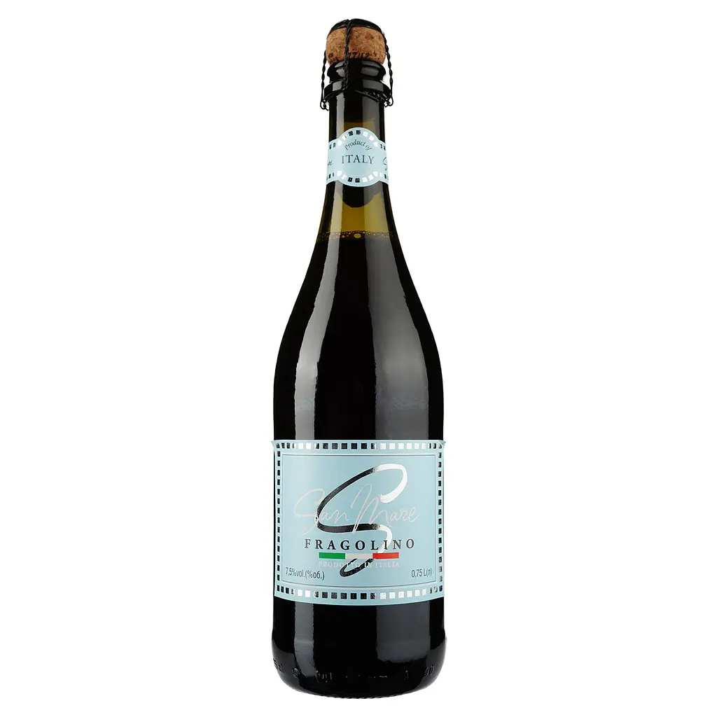 Алкогольный напиток San Mare Fragolino клубничный красный 7.5% 0.75 л (803828) - фото 2