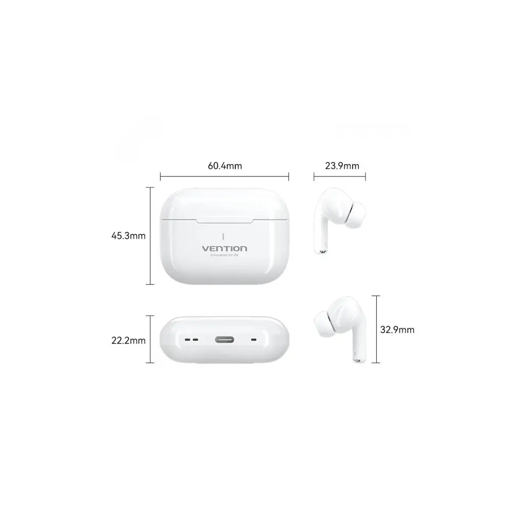 Навушники Vention Echo Lite E11 White (NBVW0) - фото 11