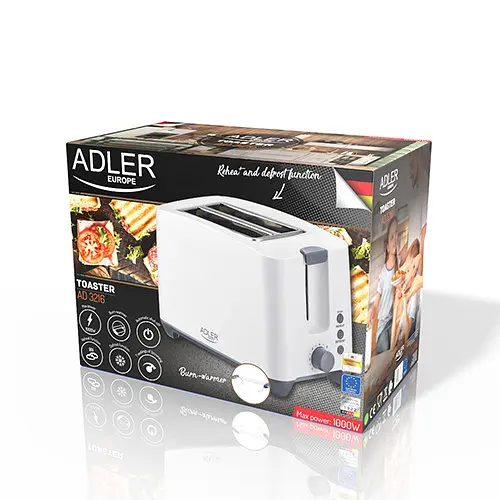 Тостер Adler AD 3216 - фото 6
