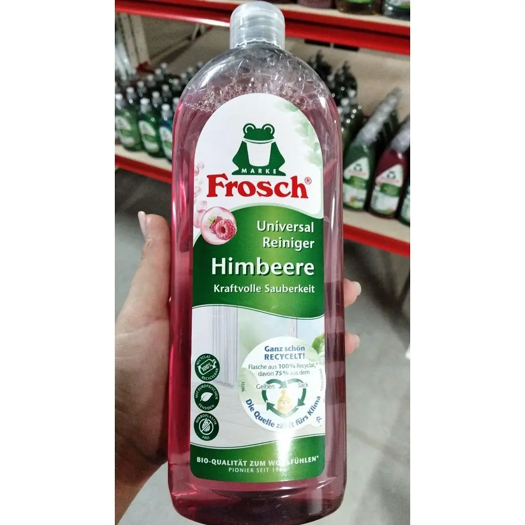Универсальное чистящее средство Frosch Малина 750 мл - фото 2