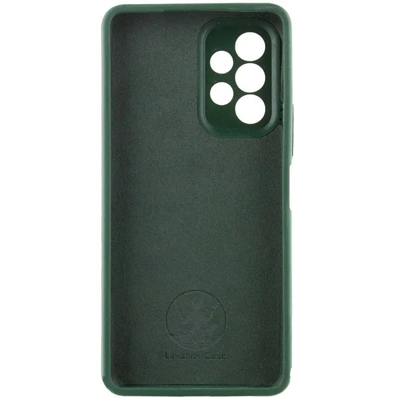 Чохол Silicone Cover Lakshmi Full Camera (AAA) для Samsung Galaxy A13 4G Зелений/Cyprus Green - фото 2