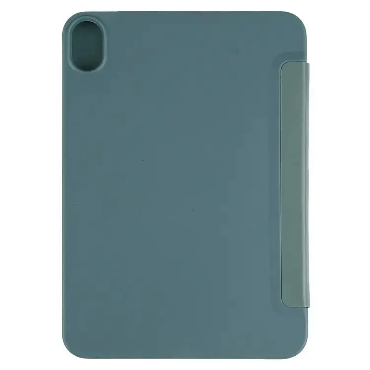 Чехол-книжка BeCover Tri Fold Soft TPU для Apple iPad Mini 7 2024 Dark Green (712445) - фото 3