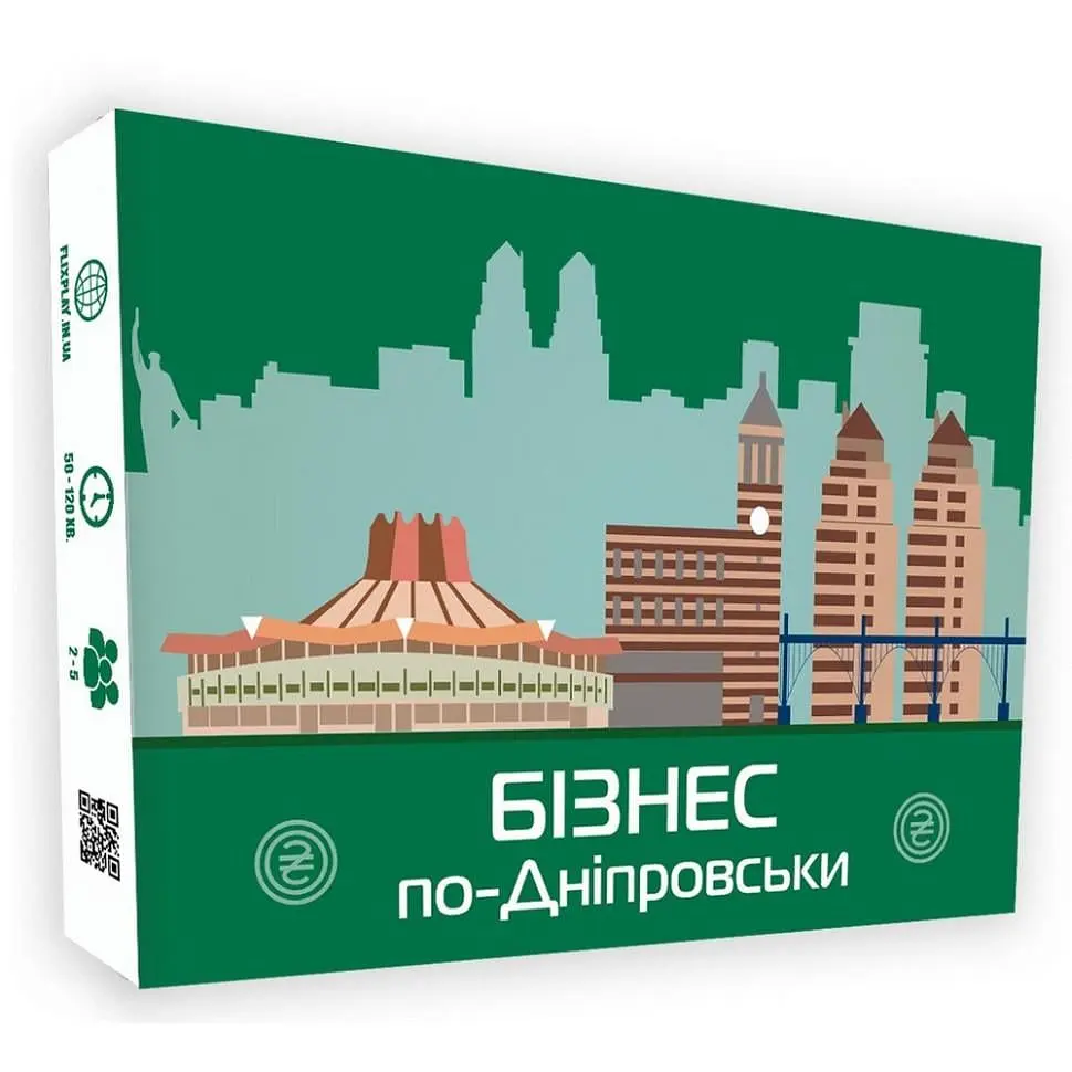 Гра настільна FlixPlay Монополія Бізнес по-Дніпровськи (SR-113-N-1440)
