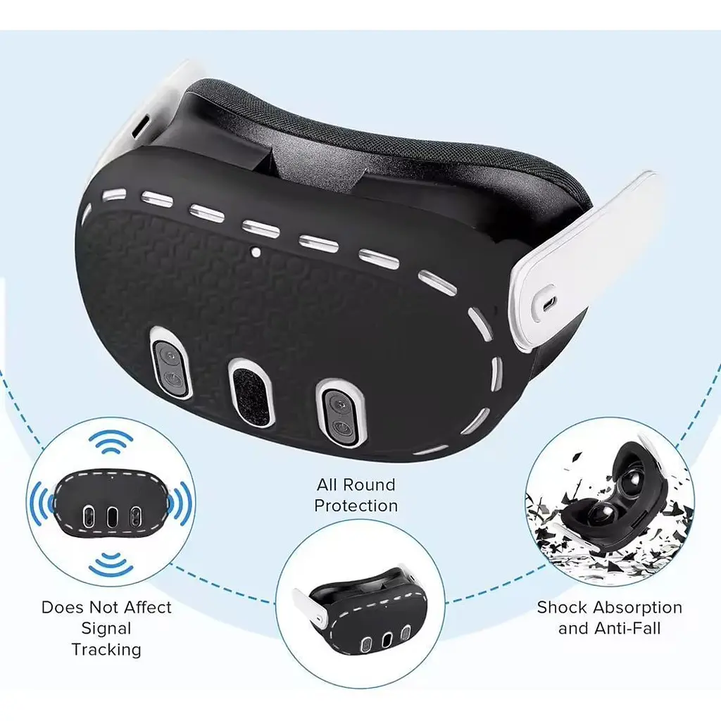 Набір аксесуарів DK 7-in-1 VR для Meta Quest 3 Black [141635] - фото 2